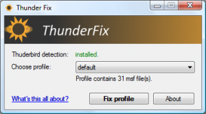 ThunderFix 1.0.0.2 - náhled