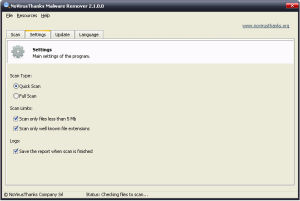 NoVirusThanks Malware Remover 3.1.0.0 - náhled