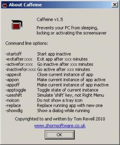 Caffeine 1.97 - náhled