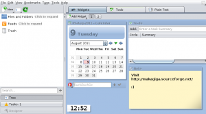Makagiga 4.8 - náhled