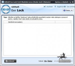 GiliSoft Exe Lock - čeština