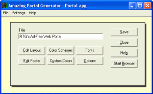 The Amazing Portal Generator 1.05 - náhled