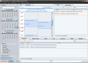 myPortablePIM 1.6.0 - náhled
