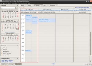 myPortablePIM 1.6.0 - náhled