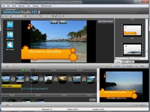 Ashampoo Slideshow Studio HD 4.0.7 - náhled