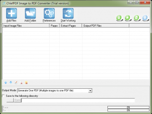 ChiefPDF Image to PDF Converter 2.0 - náhled