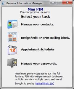 MiniPIM 1.1 - náhled