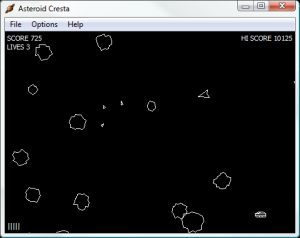 Asteroid Cresta 1.8 - náhled