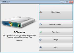 SCleaner 1.13.0.0 - náhled