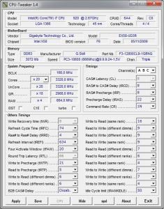 CPU-Tweaker 2.0 - náhled