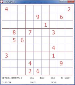 SuDoKu17 - náhled