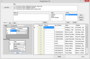 FuzzyCruce 1.2 - náhled