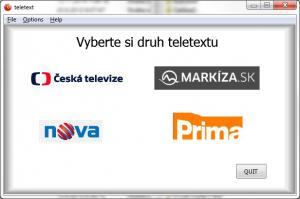 Teletext pro Windows 1.0 - náhled