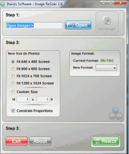 Image ReSizer 1.6.0.0 - náhled