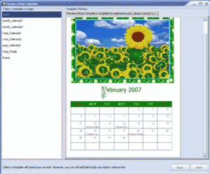 Cool Calendar 2007 1.20 - náhled