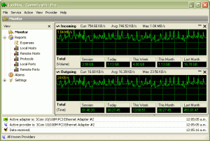 CommTraffic 3.1 - náhled