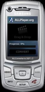 Free ALLConverter to 3GP 1.2 - náhled