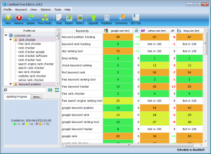 CuteRank 3.6.0 - náhled