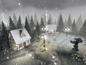 Winter 3D Screensaver 1.0 - náhled