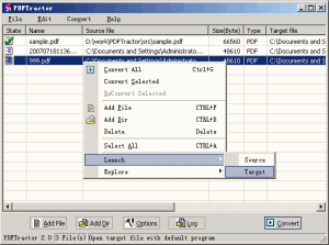 PDFTractor 2.1 - náhled
