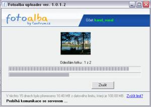 Fotoalba nahrávač 1.0.1.5 - náhled