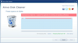 Ainvo Disk Cleaner 2.3.2.351 - náhled