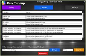 Disk Tuneup 1.0.0.0 - náhled