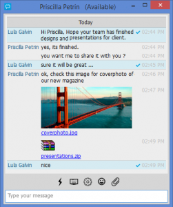CDMessenger 3.3 - náhled
