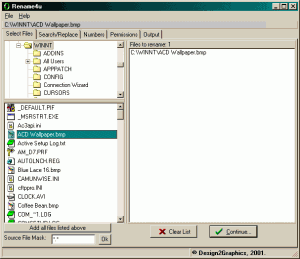 Hlavní okno programu - náhled