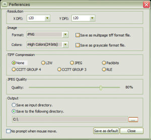 ChiefPDF PDF to Image Converter 2.0 - náhled