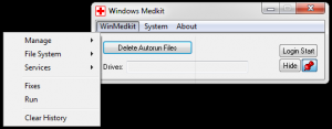 Windows Medkit 1.63 - náhled