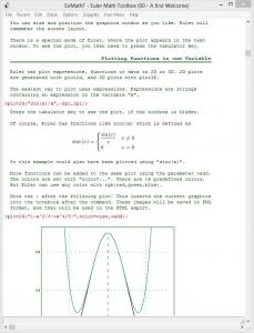 Euler Math Toolbox 2014-07-29 - náhled