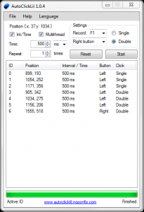 AutoClickLil 1.0.4 - náhled