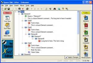 Spoon XML Editor 1.0 - náhled