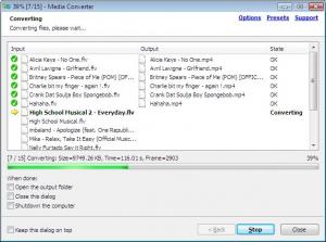 Media Converter 1.0.7 - náhled