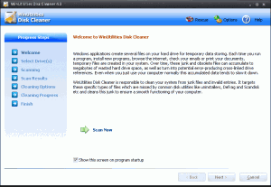 WinUtilities Free Disk Cleaner 4.3 - náhled