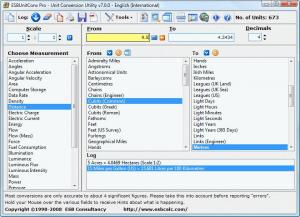 ESBUnitConv Free - náhled