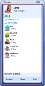 Wippien 2.2.5 - náhled