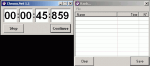 Chrono.Net 1.1 - náhled