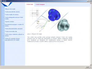 Český tutoriál T-Flex CAD, analýza 15 - náhled