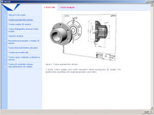 Český tutoriál T-Flex CAD, analýza 15 - náhled