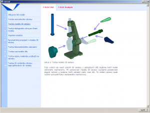 Český tutoriál T-Flex CAD, analýza 15 - náhled