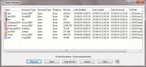 Find Password Protected Documents 6.6.352 - náhled