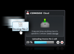 Comodo Cloud 2.1.8 - náhled
