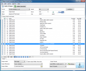 Magic Audio Converter CD Ripper 2.7.12 - náhled
