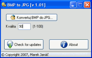 BMP to JPG 1.01 - náhled