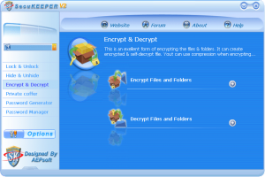 SecuKEEPER 2.9 - náhled