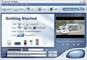 Aimersoft DVD Ripper 1.1.52 - náhled