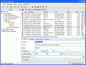 MP3-Tag-Editor 3.12 - náhled