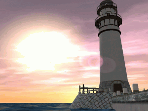 Lighthouse 3D Screensaver 1.0 - náhled